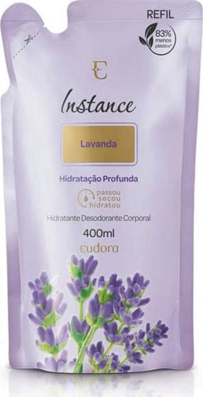 Imagem de Refil hidratante desodorante corporal lavanda 350 ml - Eudora