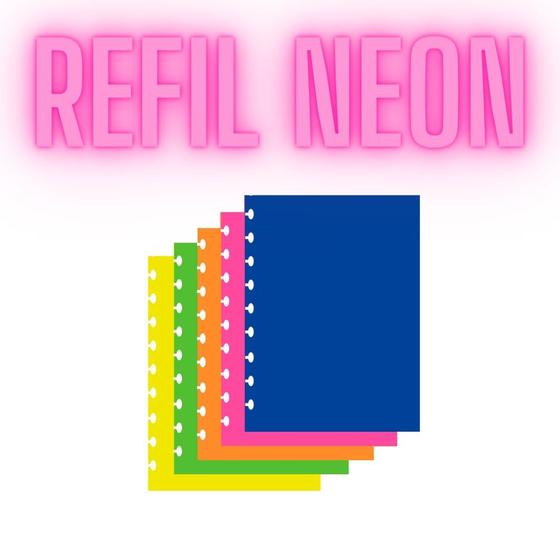 Imagem de Refil Inteligente Médio Folhas Neon 120g Un