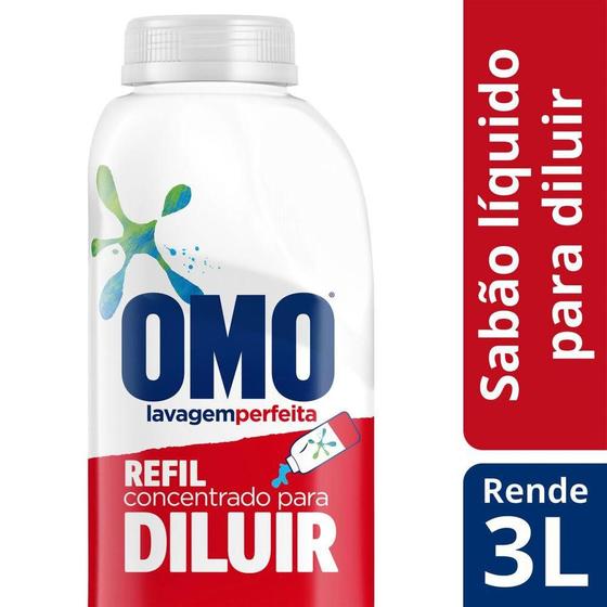 Refil Lava-Roupas Omo Concentrado Lavagem Perfeita 500ml Menor preço em Refil Lava-Roupas Omo Concentrado Lavagem Perfeita 500ml