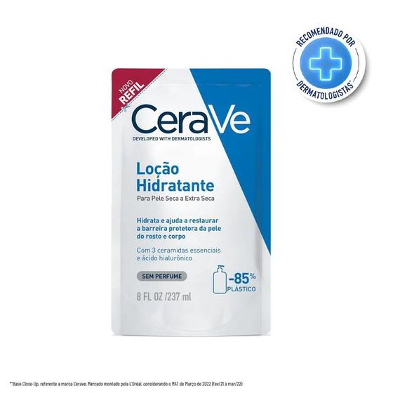 Imagem de Refil Loção Hidratante Corporal Cerave 237ml