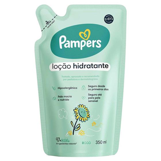 Refil Loção Hidratante Pampers Girassol Imagem de Refil Loção Hidratante Pampers Girassol