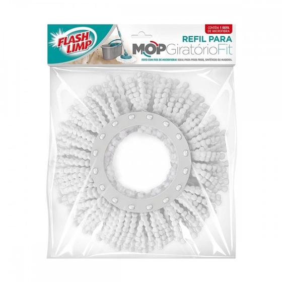 Imagem de Refil Mop Giratorio Flashlimp Fit   Rmop5011