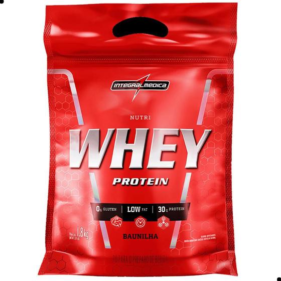 Imagem de Refil Nutri Whey Protein Pounch 900g Integralmedica