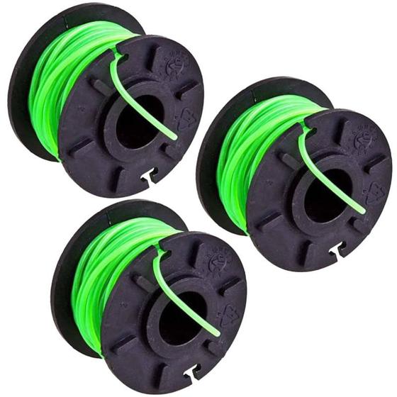 Imagem de Refil Nylon para Roçadeira Master 800-1000 Plus 8 Metros com 3 Peças TRAPP