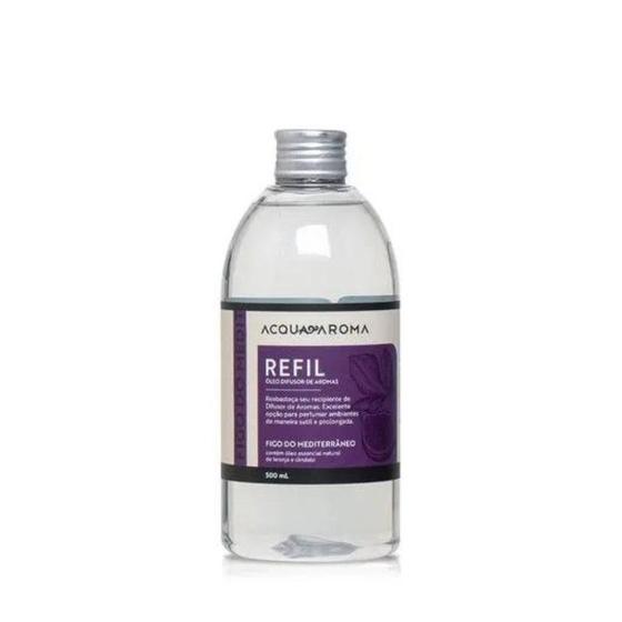 Imagem de Refil Óleo Difusor de Varetas Acqua Aroma Noir 500ml Figo do Mediterrâneo