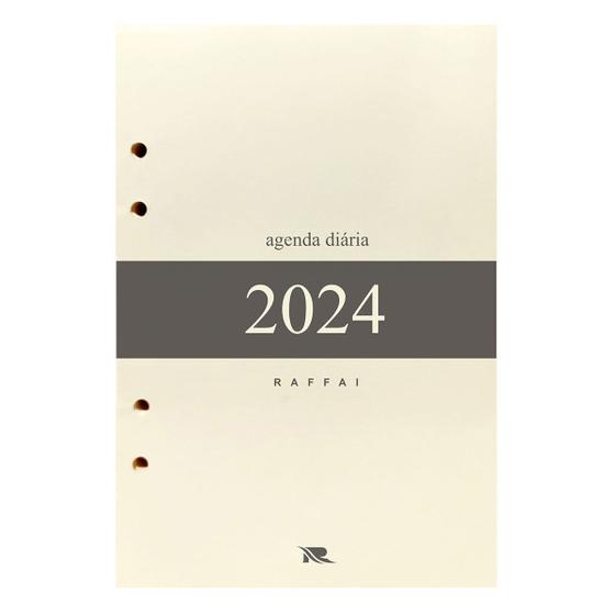 Imagem de Refil para Agenda Diária 2024 Raffai