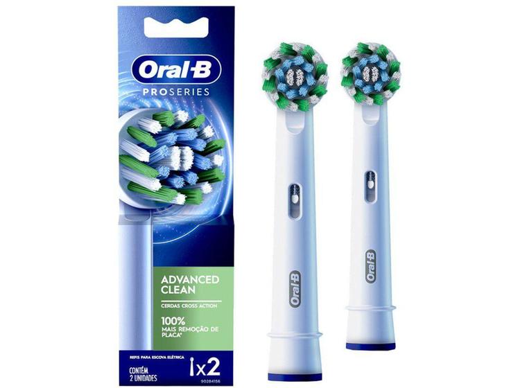 Refil para Escova Elétrica Oral B Pro Saúde Cross Action 2 Unidades