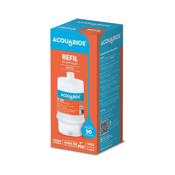 Refil para Filtro Acquabios AB200 Blindado Menor preço em Refil para Filtro Acquabios AB200 Blindado