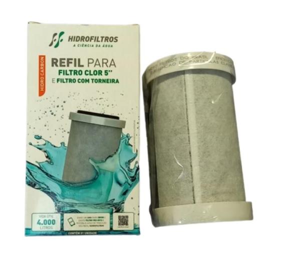 Imagem de Refil Para Filtro Frisbel 5 Carbon Block Hidrofiltros