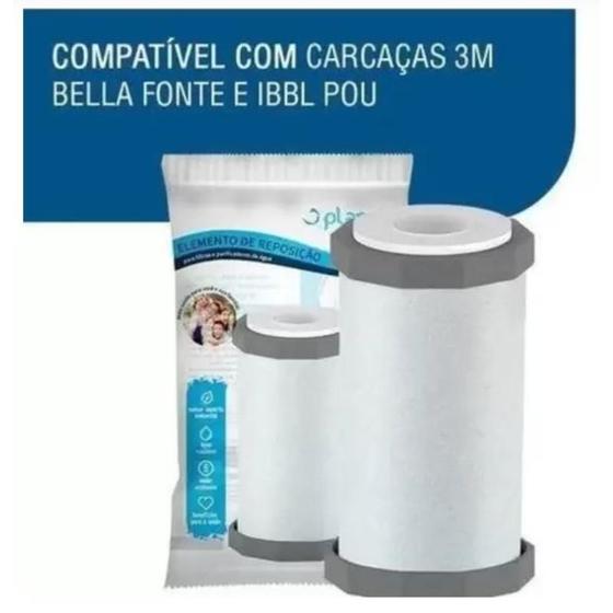 Imagem de Refil Para Filtro Purificador Planeta Água Carbon Tech 4,7/8'' 1031A