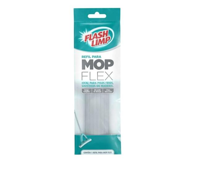 Imagem de Refil Para Mop Flex Limpa Lava e Seca Flash Limp