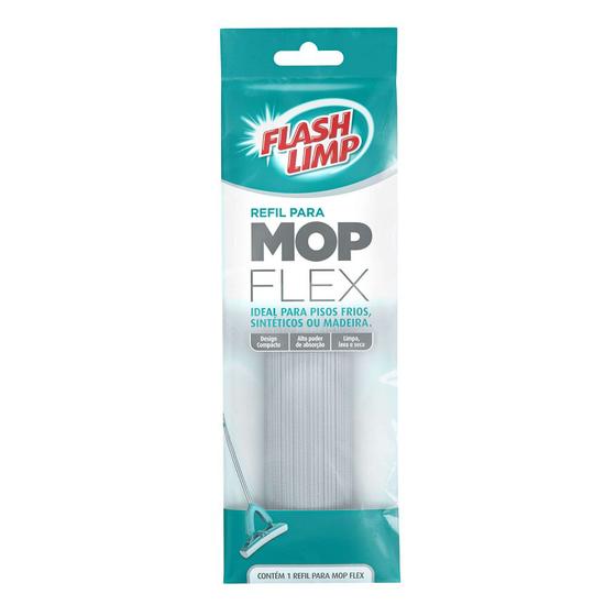 Imagem de Refil para Mop Flex PVA Limpa Lava e Seca Flash Limp RMOP7092