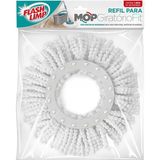 Imagem de Refil para Mop Giratório Fit - Flashlimp