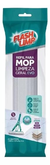 Imagem de Refil Para Mop Limpeza Geral Evo Flash Limp Espuma PVA