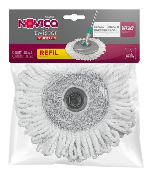 Refil para mop Novica twister BT190R Bettanin Menor preço em Refil para mop Novica twister BT190R Bettanin
