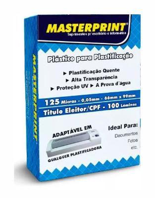 Imagem de Refil para Plastificação Polaseal Com 100 - Masterprint