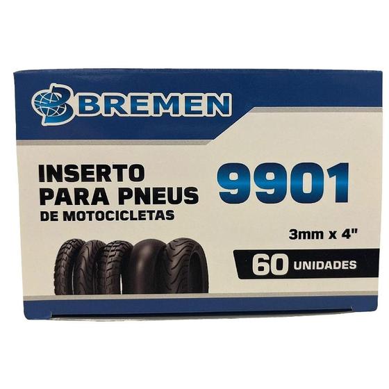 Imagem de Refil para Reparo de Pneu de Moto com 60 Unidades 9901 Bremen