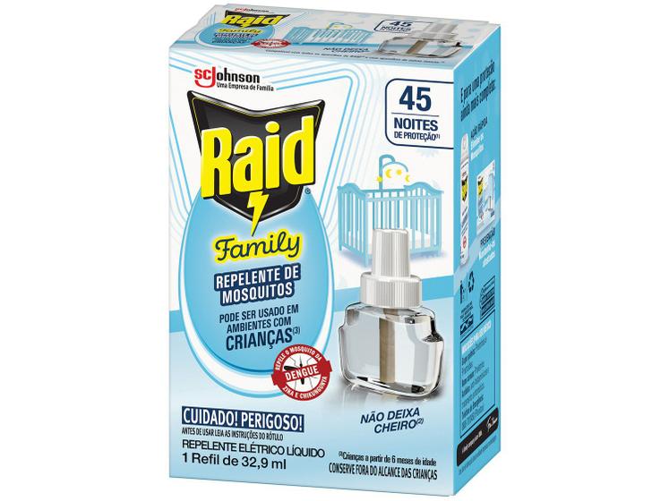 Refil para Repelente Elétrico Líquido Raid Family é boa?