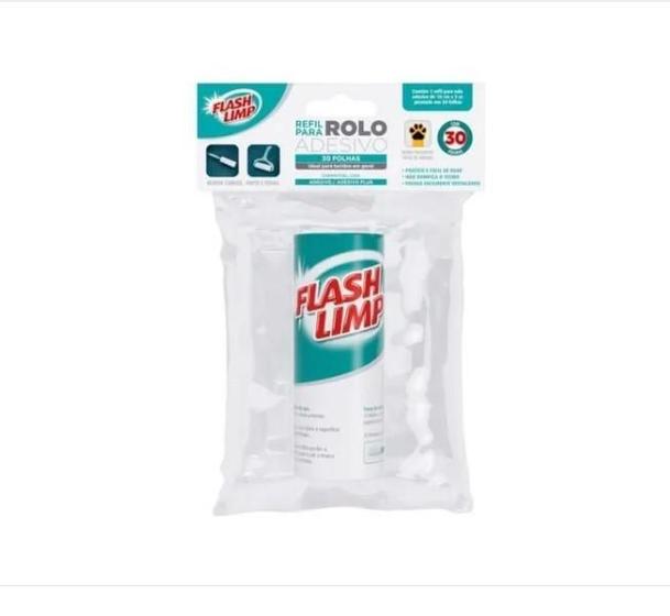 Imagem de Refil Para Rolo Adesivo Com 30 Folhas - Flash Limp