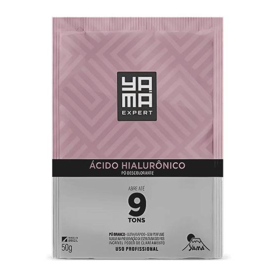 Imagem de Refil Pó Descolorante Ácido Hialurônico 50g Yamá