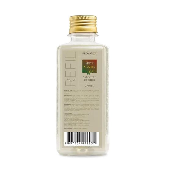 Imagem de Refil Sabonete Líquido Spicy Vanilla 270mL Provanza