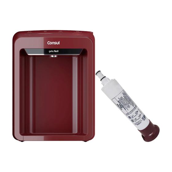 Imagem de Refil WFS 043H Compatível Purificador Consul CPB33AV Hibisco