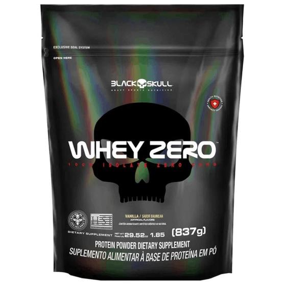 Imagem de Refil Whey Zero 837g Blackskull