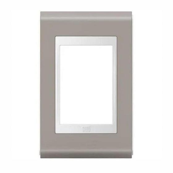 Imagem de  refinatto placa 4x2 3 posições style branco/argila  - weg