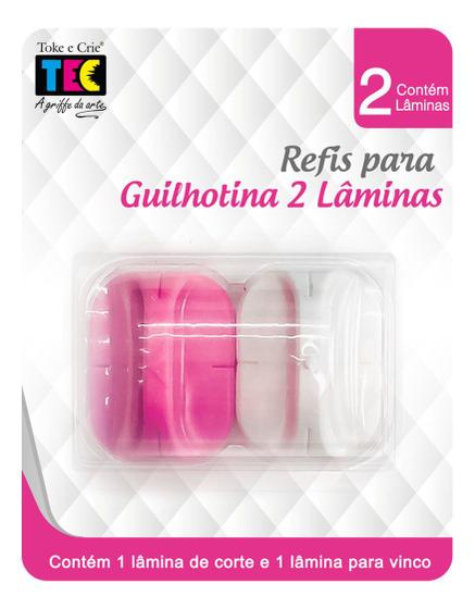 Imagem de Refis para Guilhotinas 2 Laminas Corte e Vinco Toke e Crie