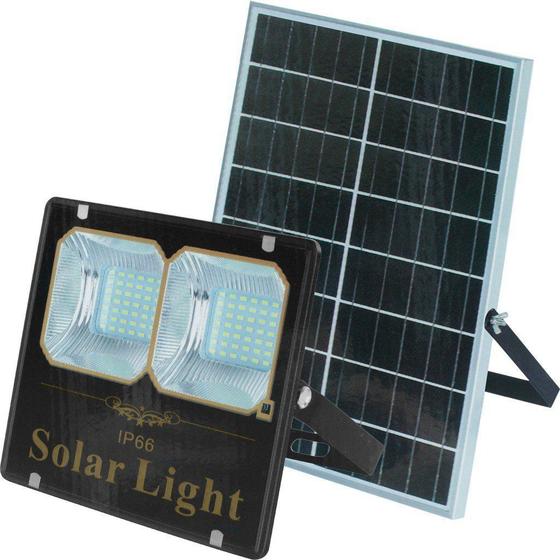 Imagem de Refletor De Led Solar Automático Externo Inteligente 100 W