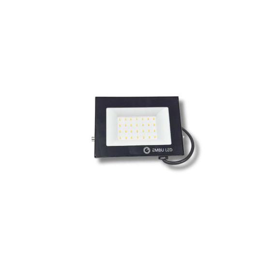 Imagem de Refletor Eco Smd Slim Preto Ip66 50w Rgb