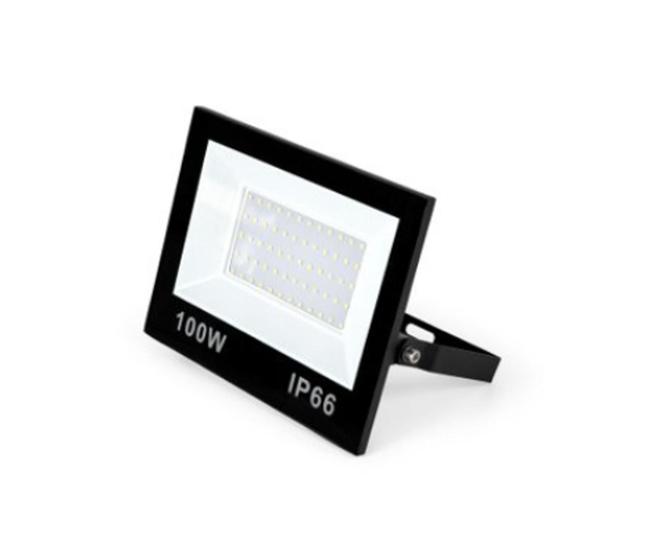 Refletor Holofote MicroLED Slim 100W Branco Frio Menor preço em Refletor Holofote MicroLED Slim 100W Branco Frio