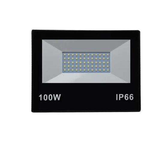 Imagem de Refletor Led 100W Smd Prova DÁgua Ip66 Holofote Branco Frio