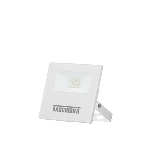 Imagem de Refletor Led 10W TR Slim Taschibra - caixa com 2 Unidade - 3000K