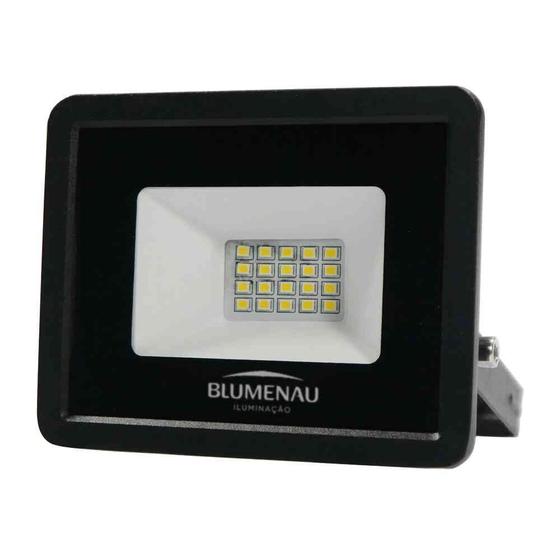 Imagem de Refletor led 20w 3.000k bi-volt alum. ip65