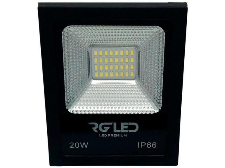 Imagem de Refletor Led 20W Eco Luz Branca Fria 6500K