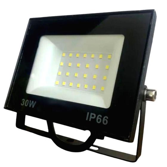 Imagem de Refletor Led 30W Holofote Bivolt A Prova Dagua 6500K