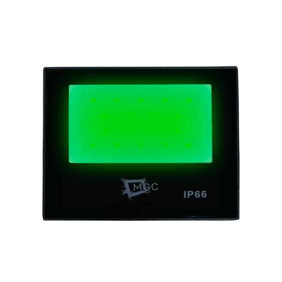 Imagem de Refletor Led 30w Verde para Jardim A Prova D'Água IP66 Decoração