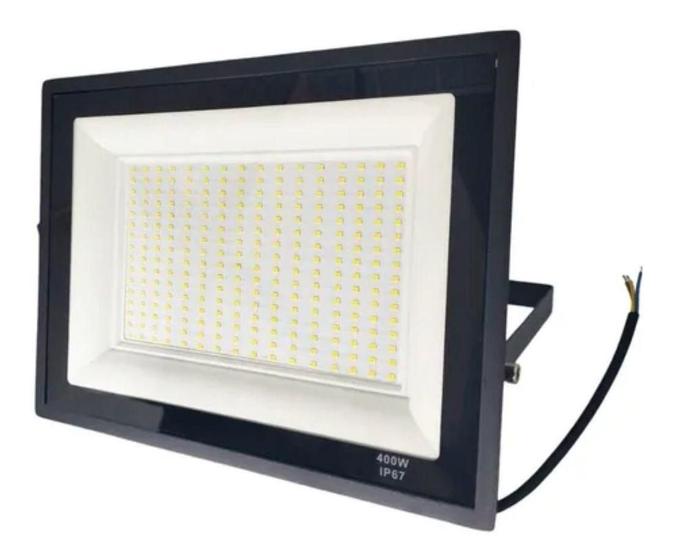 Imagem de Refletor Led 400W Prova Dagua Holofote Branco Frio 6500K