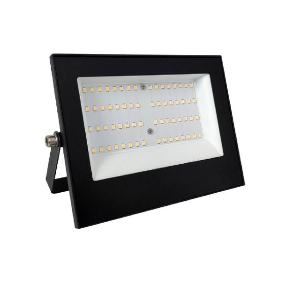 Imagem de Refletor Led 50w Branco Frio 6500k Carcaça Preto 110/220v