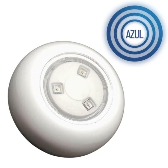 Imagem de Refletor Led 9W Luz Azul Abs Iluminação Piscina - Aqua Light