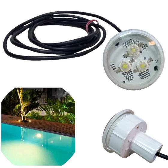 Imagem de Refletor Led Branco para Piscina Netuno 3w