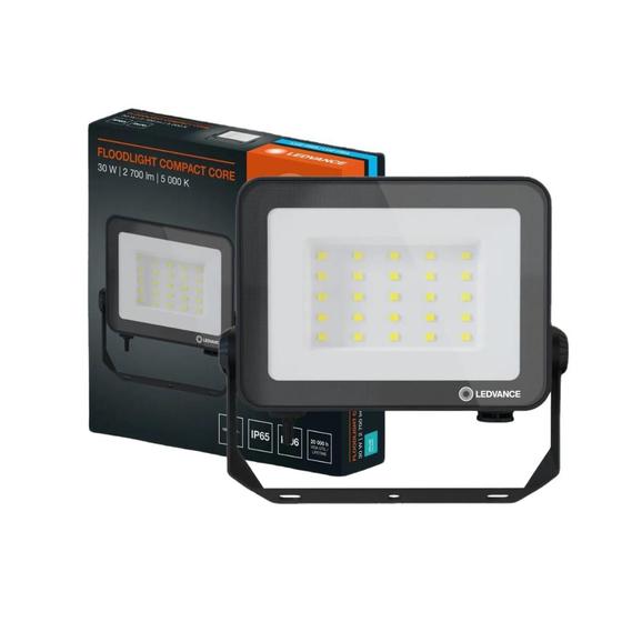 Imagem de Refletor Led Floodlight Compact Core 30w 5000k Ip65 Ledvance Osram