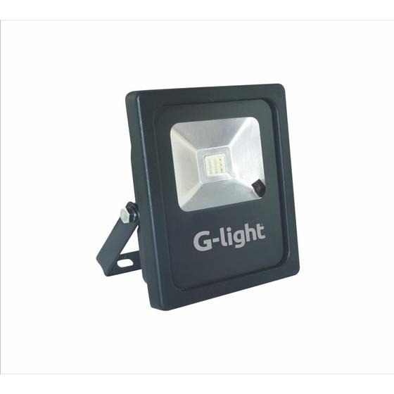 Imagem de Refletor LED G-light Slim RGB 10W Controle Remoto