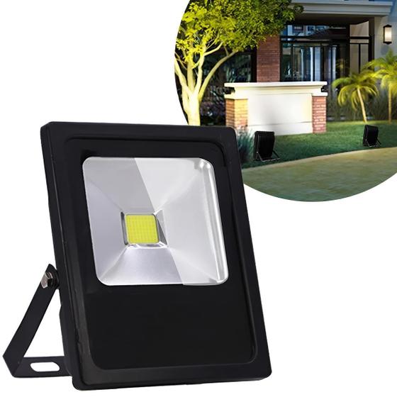 Imagem de Refletor Led Holofote 30W Bivolt Resistente À Chuva E Pó