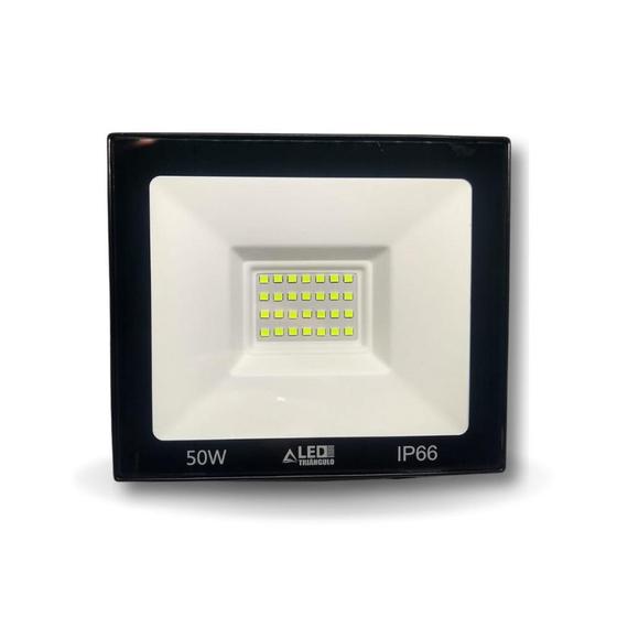 Imagem de Refletor Led Holofote 50W Bivolt IP66 Verde Prova D'agua - Led Triangulo