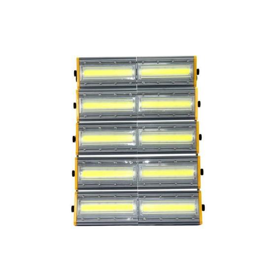 Imagem de Refletor Led Linear Duplo Holofote 1000W Branco-Frio 6500K