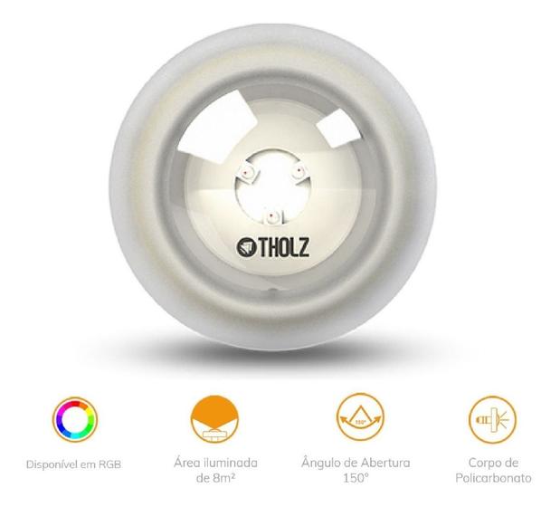 Refletor led para piscina rgb colorido 5w tholz Menor preço em Refletor led para piscina rgb colorido 5w tholz