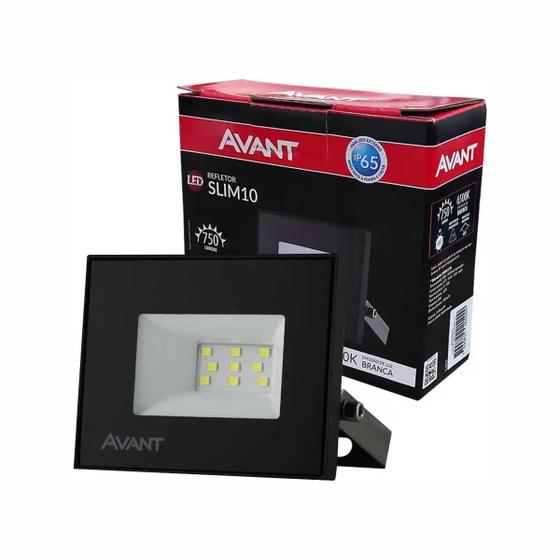 Imagem de Refletor LED Slim 10W 6500K Frio IP65 Avant