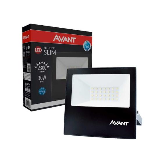 Imagem de Refletor LED Slim 30W 6500K Frio IP65 Avant